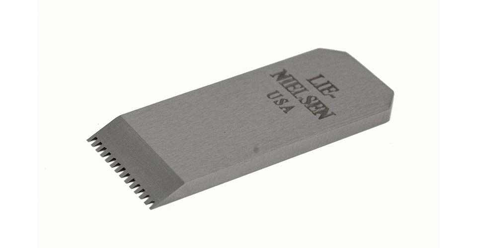 Violin Maker's Plane Blade, Toothed