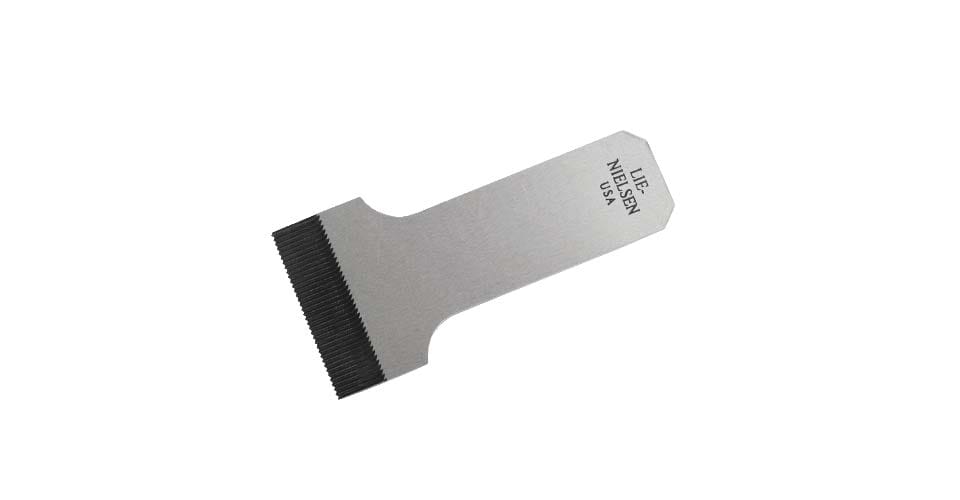 Cabinet Maker's Scraper Plane Blade, 18tpi Toothed