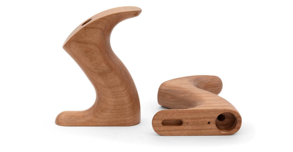 3 Handle (old style) - Cherry