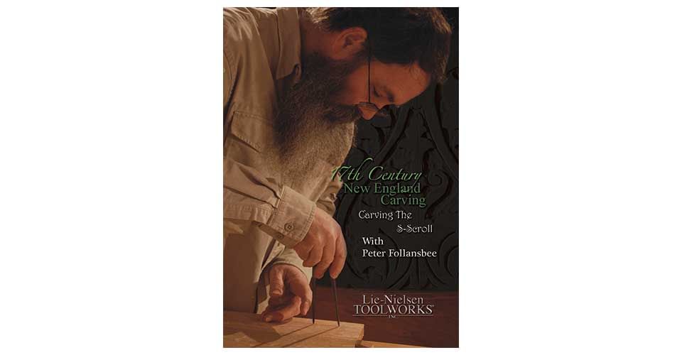 17th Century New England Carving: Carving the S-Scroll - Streaming