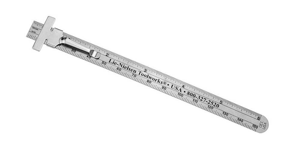 Lie-Nielsen 6" Steel Rule